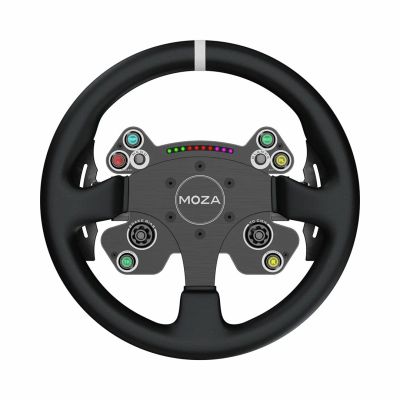 2. Moza Racing CS V2P Black USB PC Steering Wheel