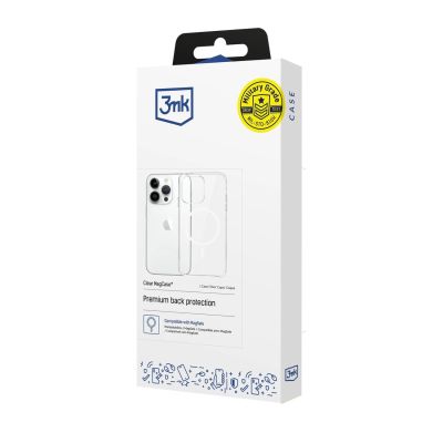 2. 3mk Clear MagCase Case for Apple iPhone 14 Pro Max - Transparent