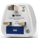 3. TRAVEL BLUE SCHUKO → UK Travel Adapter