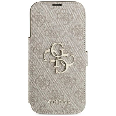3. Guess Book 4G Metal Logo Case for iPhone 18 Pro / 17 Pro - Pink