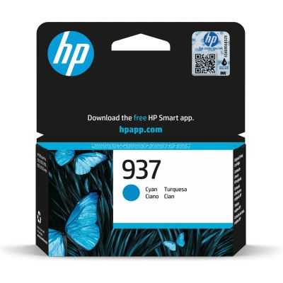 8. HP Original Cyan Ink Cartridge 937