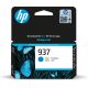 8. HP Original Cyan Ink Cartridge 937
