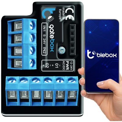 2. BLEBOX gateBox - Wireless gate controller IP20 controller
