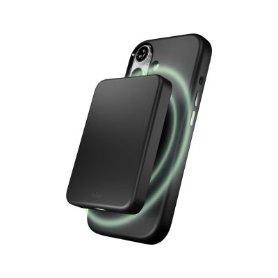 3. Puro Icon Mag Pro Liquid Silicone Case for iPhone 17, MagSafe Compatible, with Camera Protection and Aluminum Buttons - Black