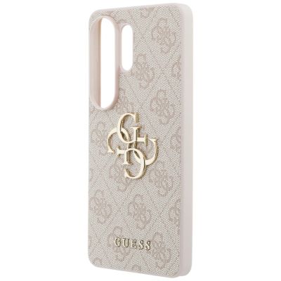6. Guess 4G Big Metal Logo Case for Samsung Galaxy S26 Ultra - Pink