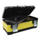 2. Stanley 1-95-614 Tool Box Metal, Plastic Black, Yellow