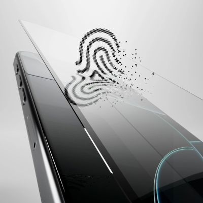 6. Puro Flexible Glass D3O Hybrid Glass with Black Frame for iPhone 16 Pro Max