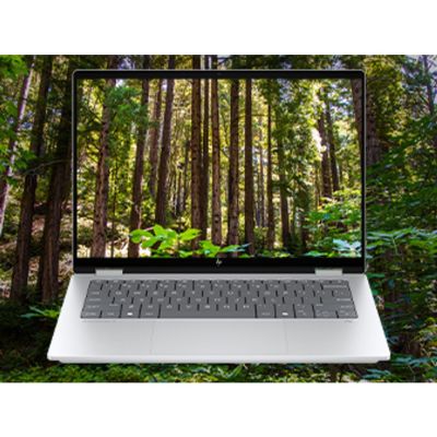 2. HP OmniBook 7 AI 14-fr0003nw Intel Core Ultra 5 225U Laptop 35.6 cm (14") 2K 16 GB LPDDR5-SDRAM 512 GB SSD Wi-Fi 6E (802.11ax) Windows 11 Pro AI PC Silver