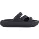 2. Women's sports flip-flops with a thick sole for the pool, black Big Star TT274A037