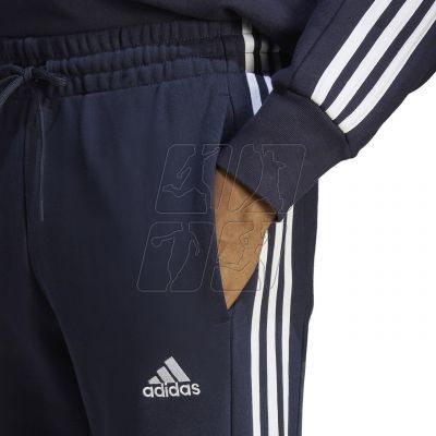6. adidas Essentials French Terry Tapered Cuff 3-Stripes M IC9406 pants