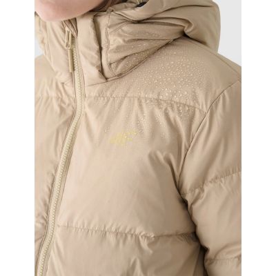8. Women's winter down jacket with natural filling 4F 4FWAW24TDJAF481-83S