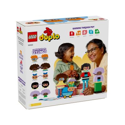 2. LEGO DUPLO 10423 Minifigures with Emotions