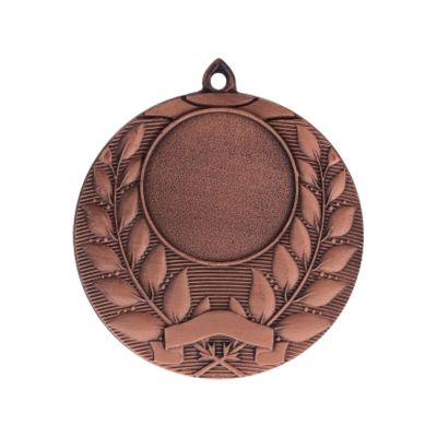 6. Bronze medal overall with space for a 25 mm emblem - steel medal