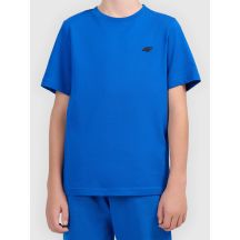 Boy's cotton T-shirt 4F 4FJWAW26TTSHM3507-36S