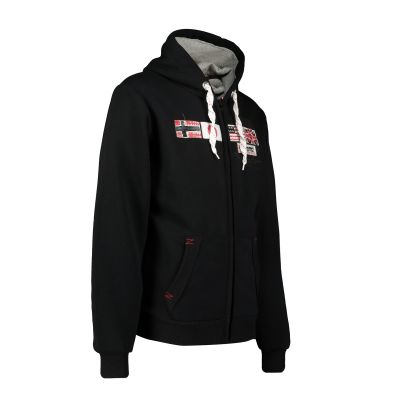 4. Men’s Sweatshirt Geographical Norway GORMA MEN 100 EO +BS (WT1880H/GN-BLACK)