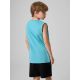 2. Boy's regular sleeveless T-shirt with print 4F 4FJRSS26TSLEM354-047S