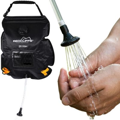 SOLAR SHOWER CAMPING TOURIST 20L REDCLIFFS