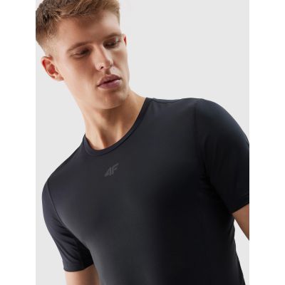 2. Men's 4F Slim Training T-shirt Made of Recycled Materials 4FWSS24TFTSM600-20S