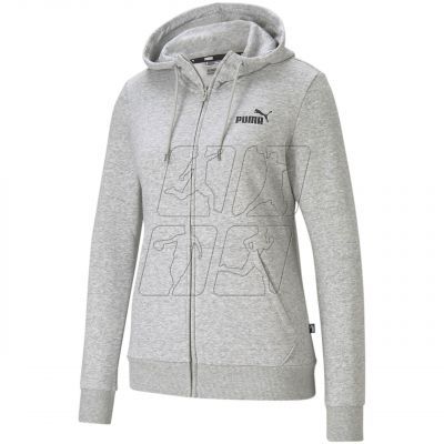 3. Puma ESS Small Logo Full-Zip Hoodie TR W 586813 04