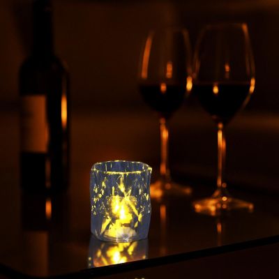 12. MINI DECORATIVE LAMP 6 CM TRANSPARENT WARM WHITE 1 LED