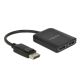 DeLOCK DisplayPort 1.4 Splitter 1 x DisplayPort in 2 x DisplayPort MST