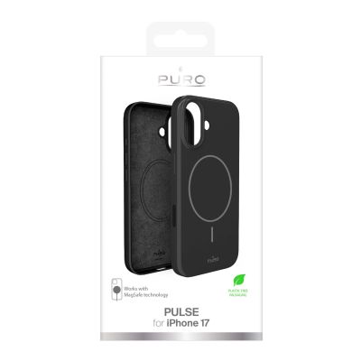 2. Puro Pulse iPhone 17 Protective Case Polycarbonate - Black