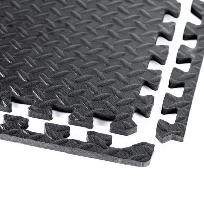 4. Training Mat - For Exercises and Equipment - Puzzle 120 x 120 cm - 12mm