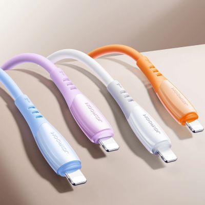 9. Joyroom S-A59 Vibrant Series 3A USB-A - Lightning cable 1.2m - orange