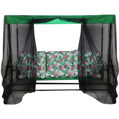 24. 3-SEAT GARDEN SWING MATYLDA WITH MOSQUITO NET