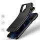5. Carbon Case Flexible Cover TPU Case for iPhone 13 Pro black