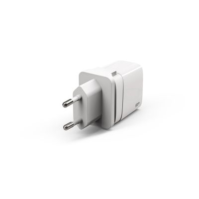 5. Silicon Power QM16 Boost Charger 20W Travel Wall Charger EU/US/UK/AU Plugs 1xUSB-A 1xUSB-C