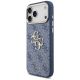 2. Guess 4G Big 4G Classic Logo Case for iPhone 18 Pro Max / 17 Pro Max - Blue and Gold