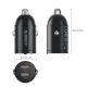 2. ORICO MiniRing 30W Dual USB-C Zinc Alloy Car Charger