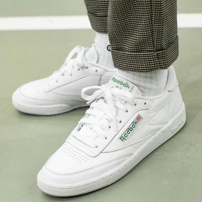 7. Reebok Club C Women's White Sneakers (CN0905)