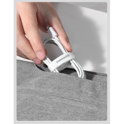 15. Baseus Superior USB - Lightning cable 2.4A 0.25 m White (CALYS-02)