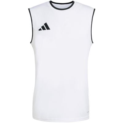 2. Men's adidas Entrada 26 Sleeveless Jersey White KB3928
