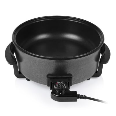 2. Tristar | Multifunctional XL grill pan | PZ-9135 | Diameter 30 cm | Grill | 1500 W | Lid included | Fixed handle | Black