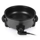 2. Tristar | Multifunctional XL grill pan | PZ-9135 | Diameter 30 cm | Grill | 1500 W | Lid included | Fixed handle | Black