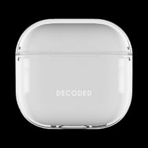 Decoded Silicone Aircase for AirPods 4 - Transparent