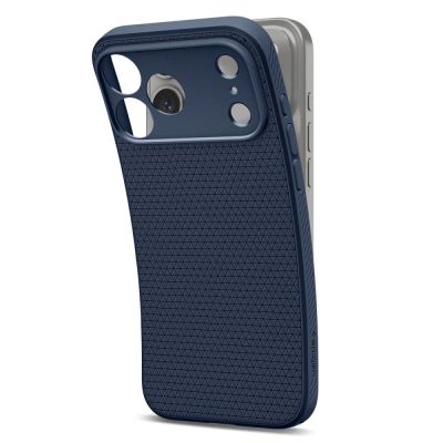 5. Spigen Liquid Air Case for iPhone 17 Pro - Blue