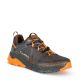 Flyrock Vibram men's trekking sports shoes, durable gray orange
