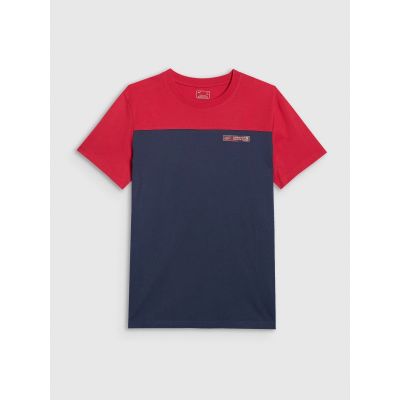 8. Men's regular printed T-shirt 4F 4FRAW25TTSHM3292-31S