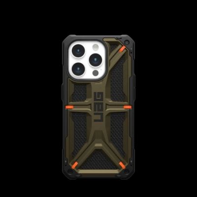 UAG Monarch case for iPhone 15 Pro - green kevlar