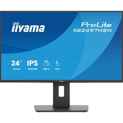 3. iiyama ProLite XB2497HSN-B1 computer monitor 60.5 cm (23.8") 1920 x 1080 px Full HD LED Black