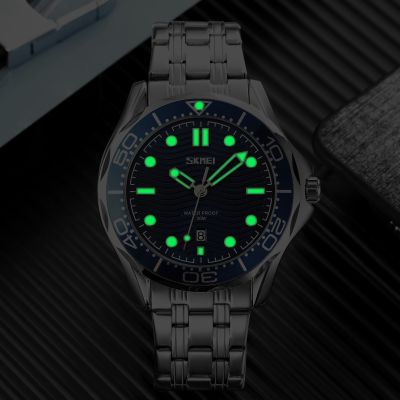 9. Men's Watch Skmei 9276SISIBU + BOX