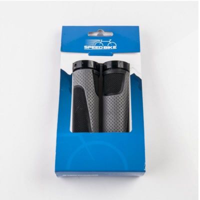 Black and gray screw-on grip