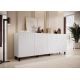 3. BARI chest of drawers 200x42x82 white matt