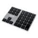 LogiLink ID0187 Universal Bluetooth Numeric Keypad Aluminum Black
