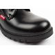 5. Levi's girls' Pasadene SE ankle boots, black, with zipper