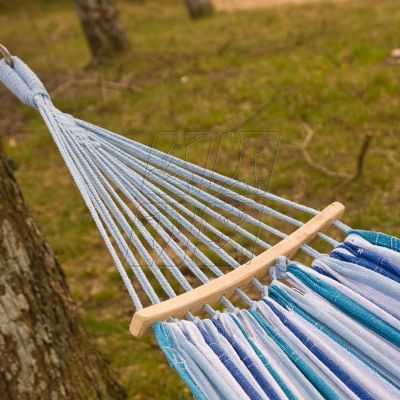 4. Garden hammock 2 people Luxe XXL 250x150 cm blue 1021201